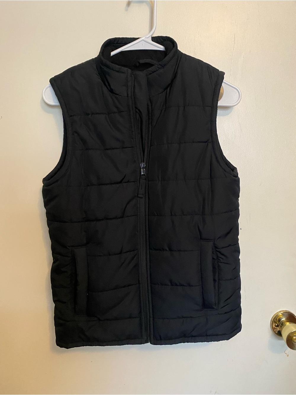 The Children's Place Black Quilted Puffer Vest